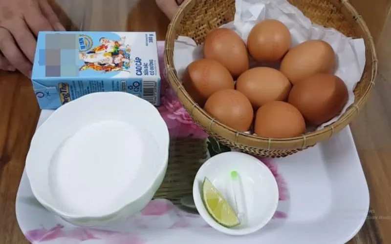 cong thuc lam banh flan voi 10 qua trung thom ngon mem min