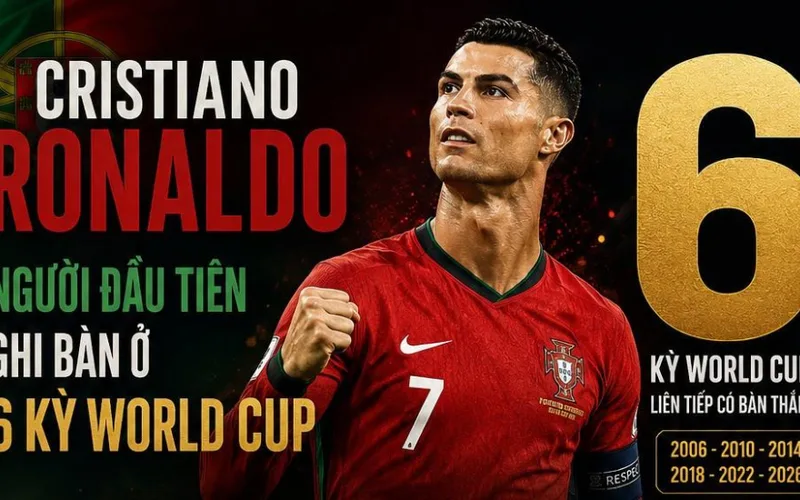 Trước khi Ronaldo chia tay World Cup, anh để lại nhiều kỷ lục gắn với tuổi thọ thi đấu và khả năng ghi bàn.
